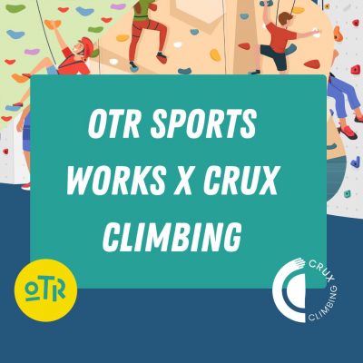 OTR Sports Works x Crux Climbing